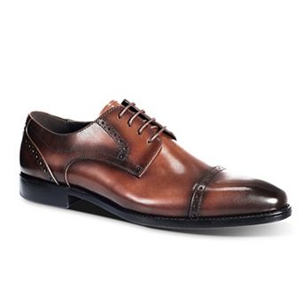 Men's Oxford Dress Shoes - Formal Leather Brogue Lace Up