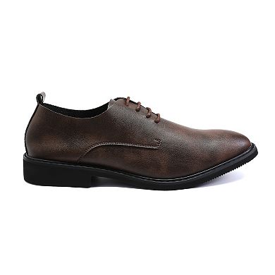 Men's Classic Oxford Dress Shoes - Leather Lace Up Formal