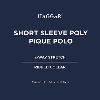 Men's Haggar® Short Sleeve Pique Polo