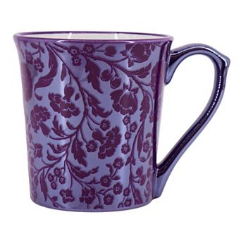 Madison Home Floral Electroplated Mug