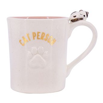 Madison Home Cat Person Figural Mug