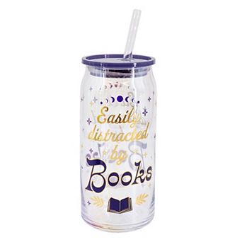 Madison Home Easily Distracted by Books 16-oz. Mug