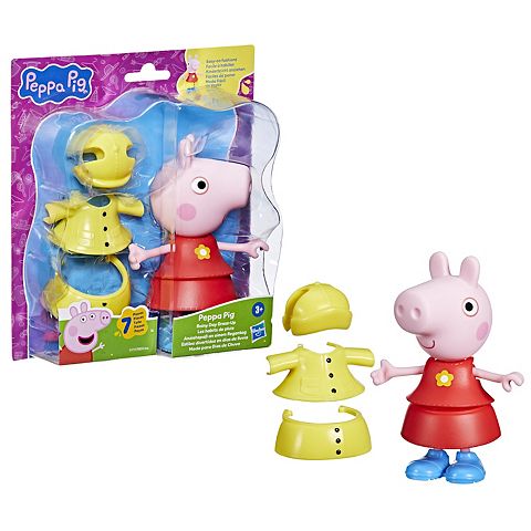 Детские куклы Hasbro Peppa Pig Rainy Day Dress-Up Figure with Accessories