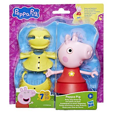 Hasbro Peppa Pig Rainy Day Dress-Up Figure with Accessories
