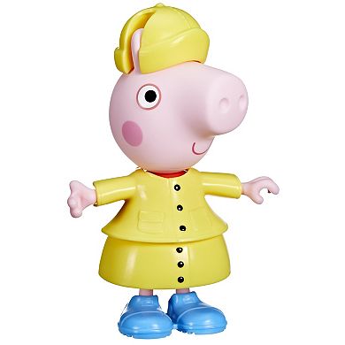 Hasbro Peppa Pig Rainy Day Dress-Up Figure with Accessories