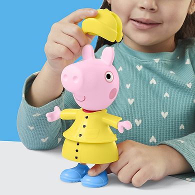 Hasbro Peppa Pig Rainy Day Dress-Up Figure with Accessories