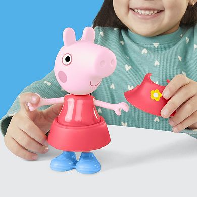 Hasbro Peppa Pig Rainy Day Dress-Up Figure with Accessories
