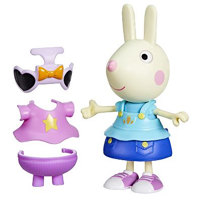 Hasbro Peppa Pig Rebecca Rabbit Dress-Up Figure with Accessories