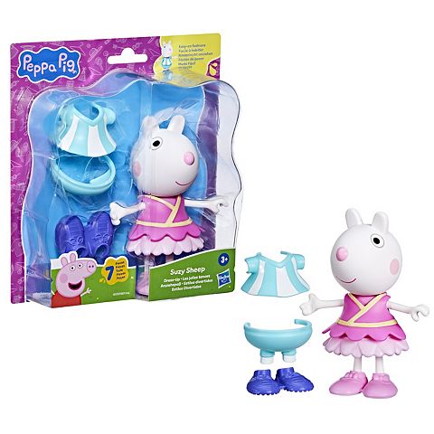 Детские куклы Hasbro Peppa Pig Suzy Sheep Dress-Up Playset