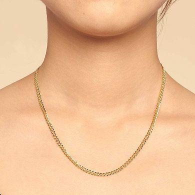 Fremada 14K Gold Filled Miami Cuban Curb Chain
