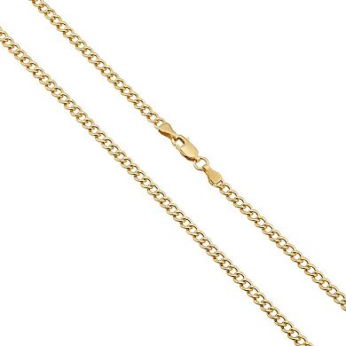 Fremada 14k Gold Filled Miami Cuban Curb Bracelet