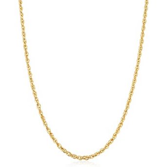 Fremada 14k Gold Filled 2.4-mm Double Cable Chain Necklace