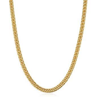 Fremada 14k Gold Filled 4.3-mm Double Curb Link Chain Necklace