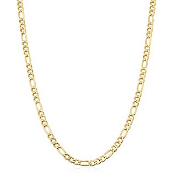 Fremada 14k Gold Filled 3.3-mm Figaro Link Chain Necklace