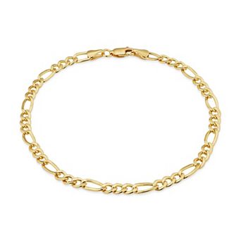 Fremada 14k Gold Filled 4.2-mm Figaro Link Chain Bracelet