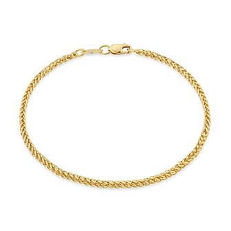 Fremada 14k Gold Filled 2.4-mm Franco Chain Bracelet