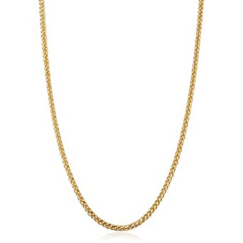 Fremada 14k Gold Filled Franco Chain Necklace