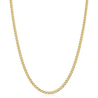 Fremada 14k Gold Filled 2.6-mm Mariner Chain Necklace