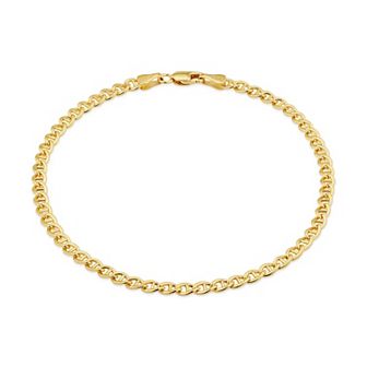 Fremada 14k Gold Filled 2.6-mm Mariner Chain Bracelet