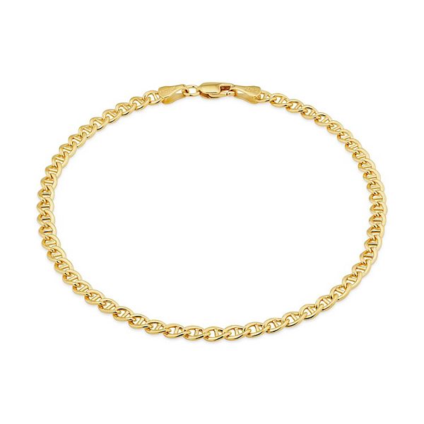 Fremada 14k Gold Filled 2.6-mm Mariner Chain Bracelet - Gold Tone (7.5")