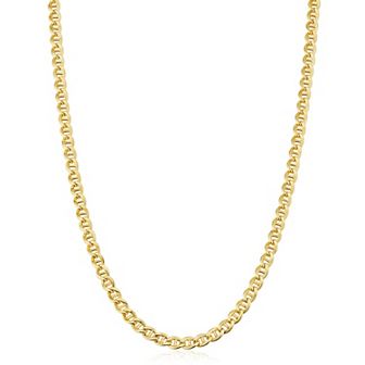 Fremada 14k Gold Filled 3.4-mm Mariner Chain Necklace
