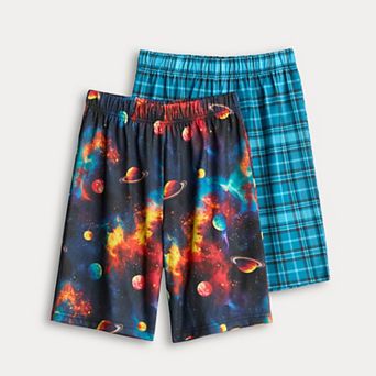 Boys 6-16 Cuddl Duds® 2-Pack Pajama Sleep Shorts Set