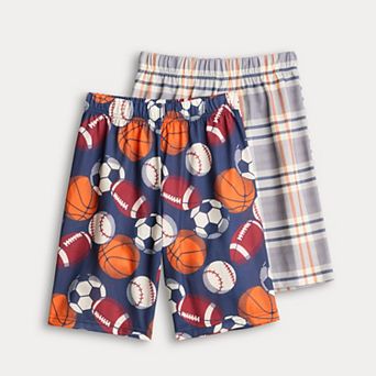 Boys 6-16 Cuddl Duds® 2 pc Pajama Sleep Shorts Set