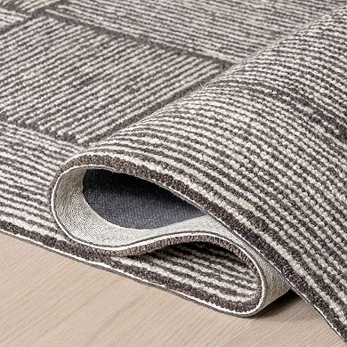 RugsUSA Milo Tiled Wool Area Rug