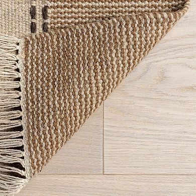 RugsUSA Corbett Fringed Wool Area Rug