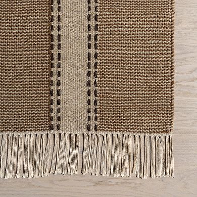 RugsUSA Corbett Fringed Wool Area Rug