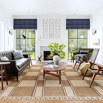 RugsUSA Corbett Fringed Wool Area Rug