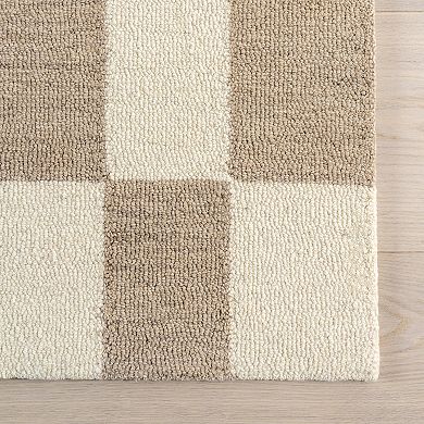 RugsUSA Caitlin Geometric Wool Area Rug