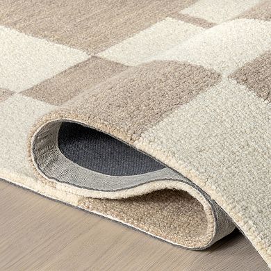 RugsUSA Caitlin Geometric Wool Area Rug