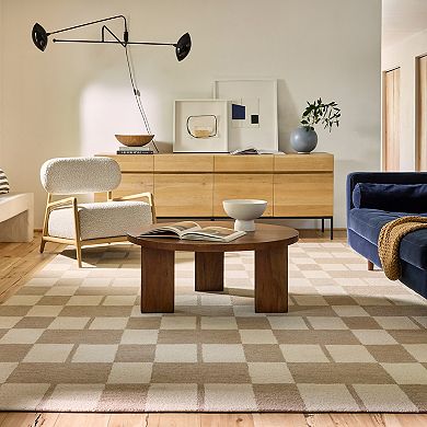 RugsUSA Caitlin Geometric Wool Area Rug