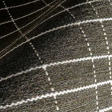 Rugs USA Charlie Plaid Wool & Cotton Rug