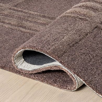 Rugs USA Mallory Plaid Wool Rug