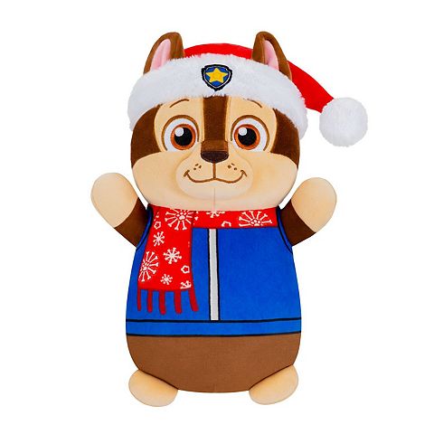 Детские мягкие игрушки Paw Patrol Hugmees - Chase Holiday Medium Plush Toy