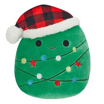 Squishmallows 12-Inch Leama Plush Toy with Eyelashes & String Lights