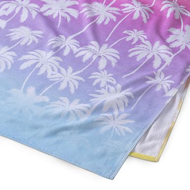 The Big One® Palm Tie Dye Beach Towel