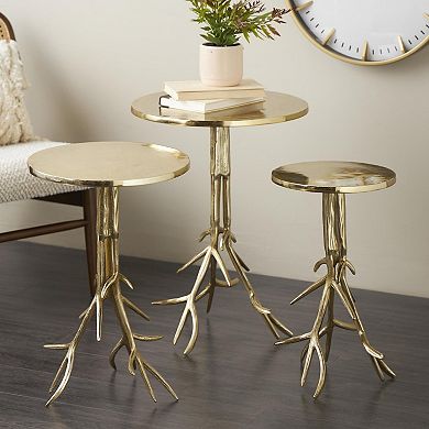 Stella & Eve 3-pc. Textured Tree Branch Leg End Table Set