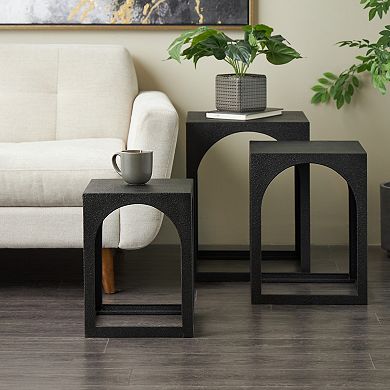 Stella & Eve 3-pc. Arched Cutout End Table Set