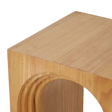 Stella & Eve Cutout Arch End Table