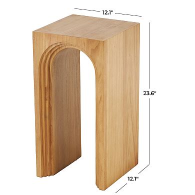 Stella & Eve Cutout Arch End Table