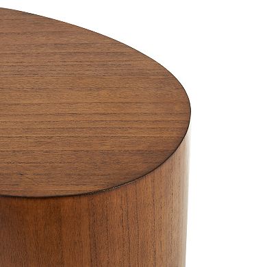 Stella & Eve Wood Heart Accent Table
