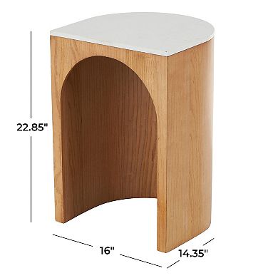 Stella & Eve Cutout Arch Side End Table