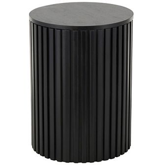 Stella & Eve Handmade Ribbed Side End Table