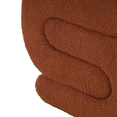 Stella & Eve S-Shaped Polyester Room Ottoman with Connected Arches