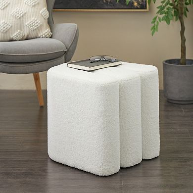 Stella & Eve C-Shaped Polyester Room Ottoman with Connected Arches