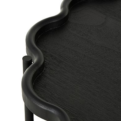 Stella & Eve Floral Inspired 2-Tier Coffee Table