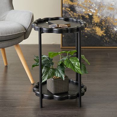 Stella & Eve Floral Inspired 2-Tier End Table